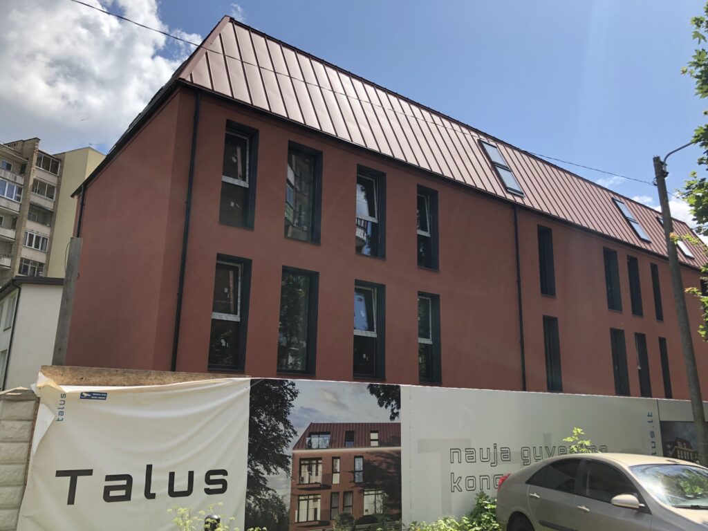 LIUTAURO TALUS (Liutauro aklg. 20) - Multi apartment - construction photos