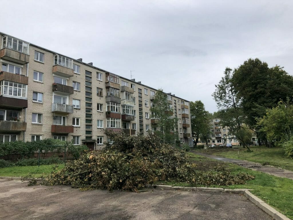 Rumpiškių kvartalas (III teritorija) (Taikos pr.,Rumpiškės g., Sausio 15-osios g.) - Pedestrian path - construction photos