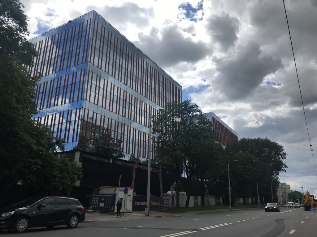 S28 (Savanorių pr. 28) - Office center - construction photos