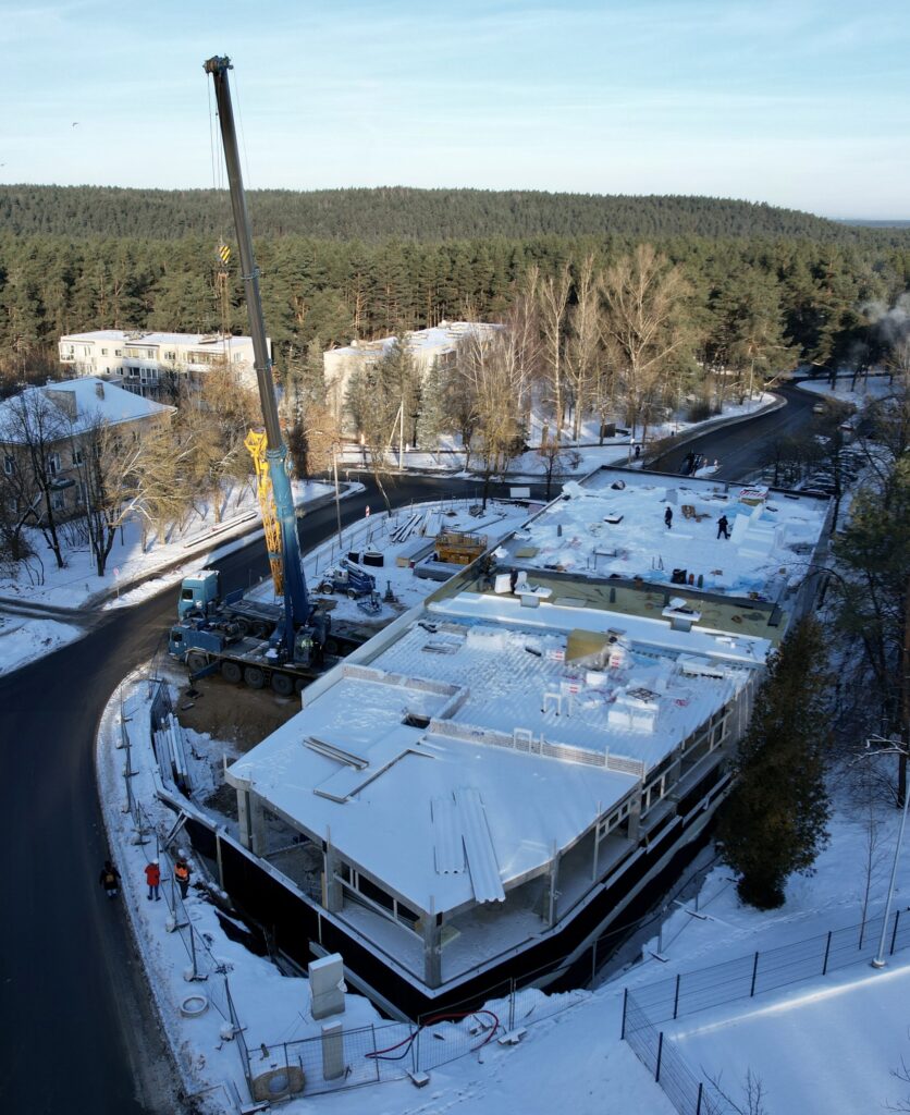 Maxima Keramikų g. 4 (Keramikų g. 4) - Food store - construction photos