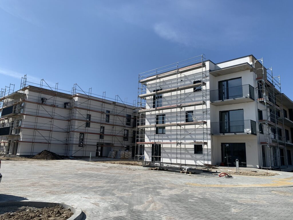 Obelų namai (Kretingos g. 179A) - Multi apartment - construction photos