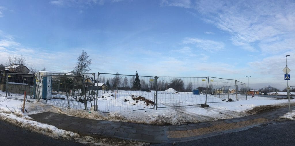 Rimi Žvaigždikių g. (Žvaigždikių g. 2) - Food store - construction photos