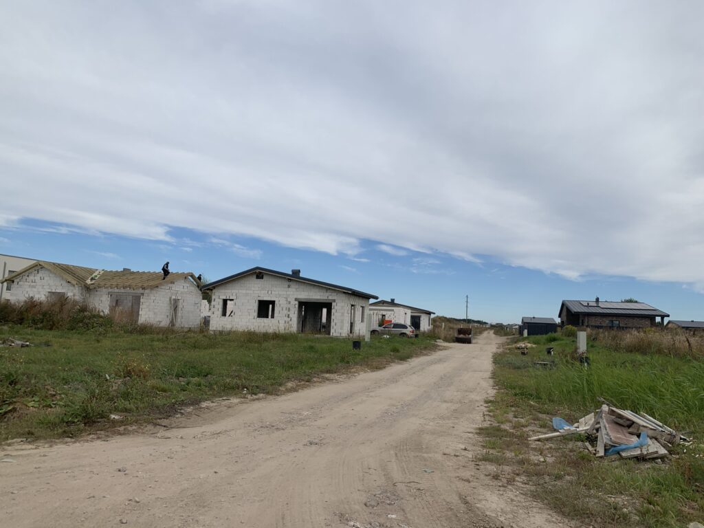 Giraitės terasos (Gervuogių g. 1, 2, 3, 5, 6, 7, 8, 9, 12 - 52 , Mėlynių g. 1, 1A, 2, 2A, 3, 3A, 4, 4A, 5, 5A - 26, 26A) - Private house community - construction photos