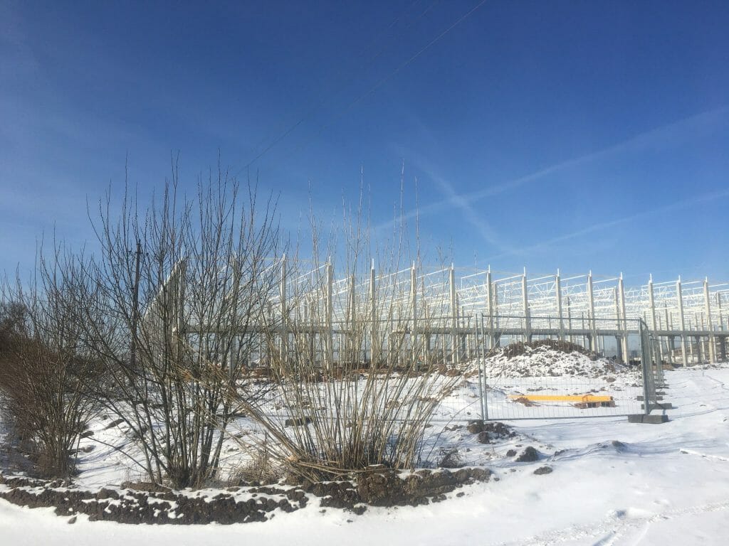 Liepkalnio industrinis parkas 4 etapas (Sodybų g. 30) - Sandėlys / Platinimo centras - statybų nuotraukos