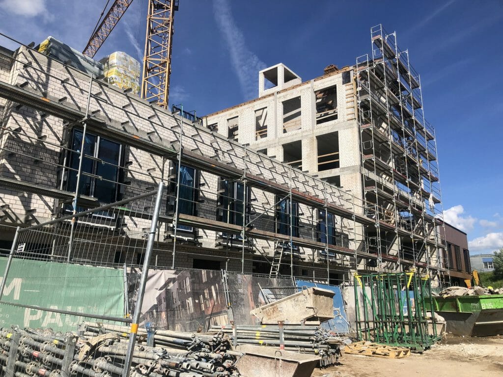 Paupio Darboteka (Paupio g. 50) - Büroohoone - ehituse fotod