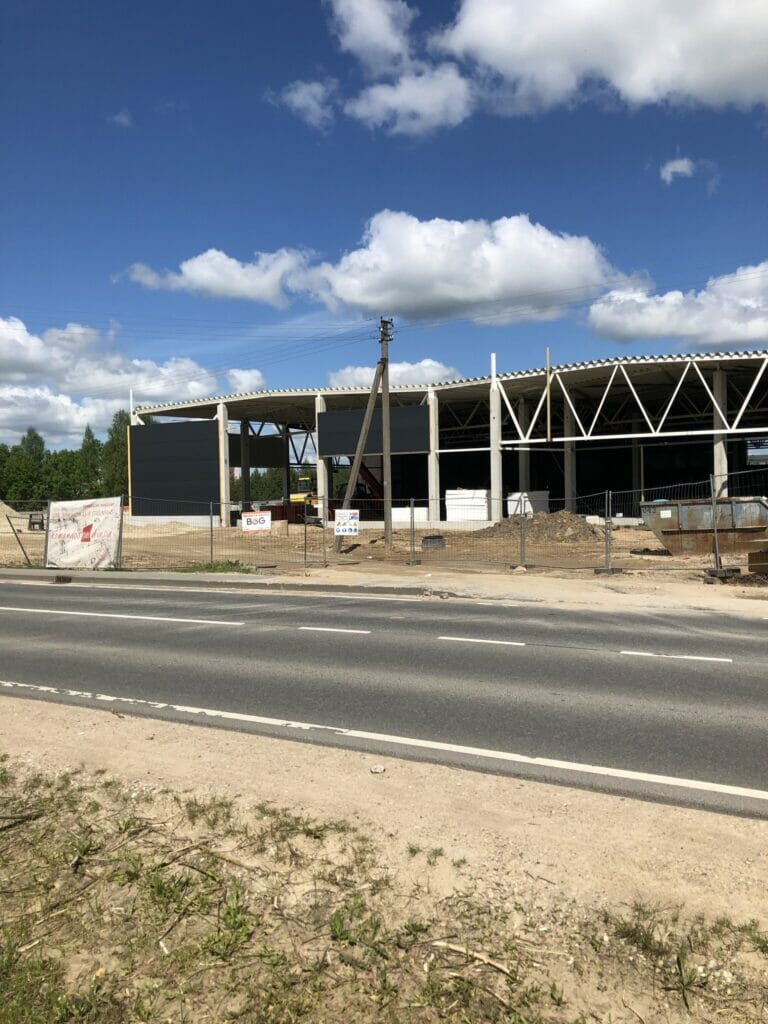 RIMI Pilaitės pr. 65 (Pilaitės pr. 65) - Food store - construction photos