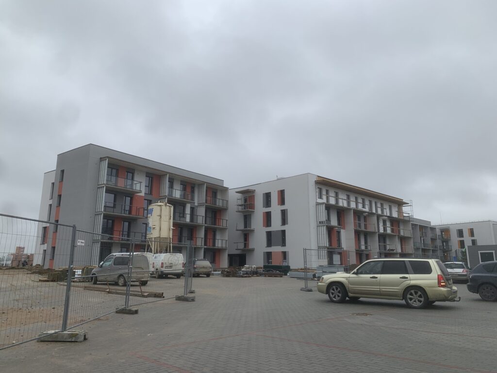 Saulės butai 6 etapas (Ragainės g. 9, 11) - Daugiabutis - statybų nuotraukos