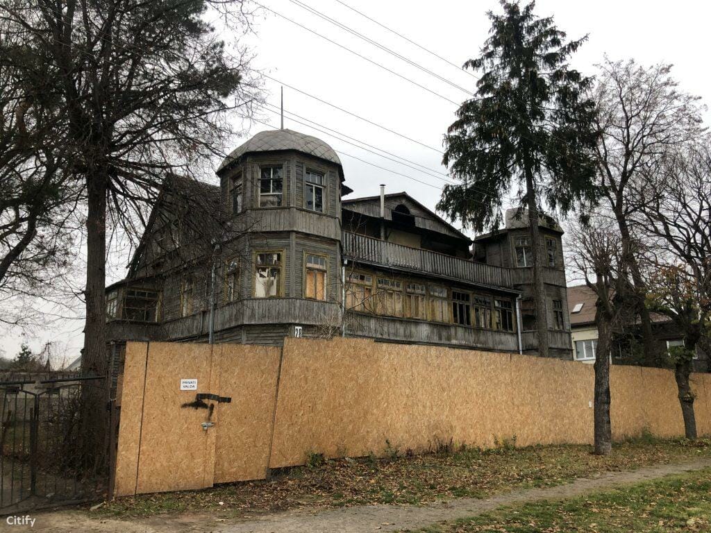 Panemunės vila (Gailutės g. 28) - Multi apartment - construction photos