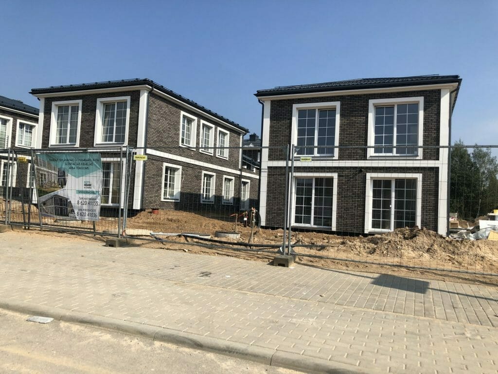 Sofa House 3 etapas (Pakarvių g. 14, 16) - Sublokuoti namai - statybų nuotraukos