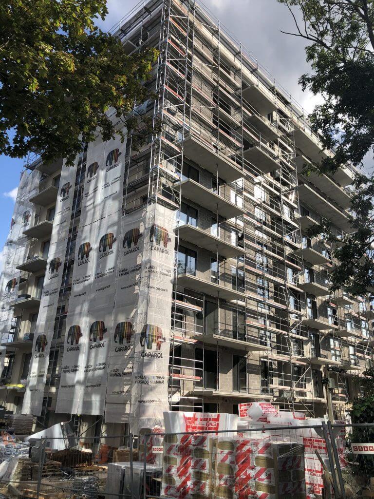 Žvėryno vakarai (Saltoniškių g. 44) - Multi apartment - construction photos