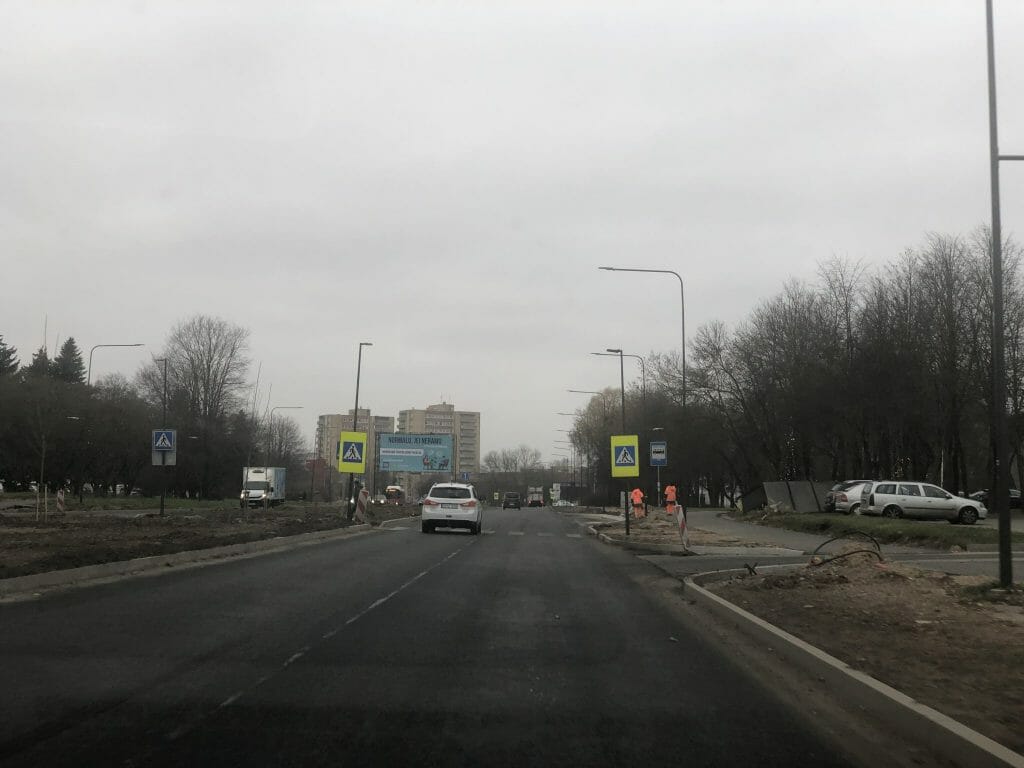 Taikos pr. rekonstrukcija 1 etapas (Taikos pr.) - Gatvė - statybų nuotraukos