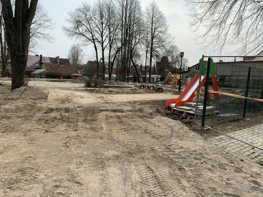 Valstiečių g. vaikų lopšelis-darželis (Valstiečių g. 10) - Primary and secondary education - construction photos