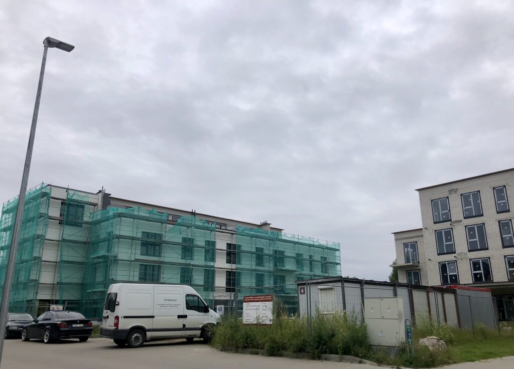 Moldovos 18 (Moldovos g. 18) - Multi apartment - construction photos