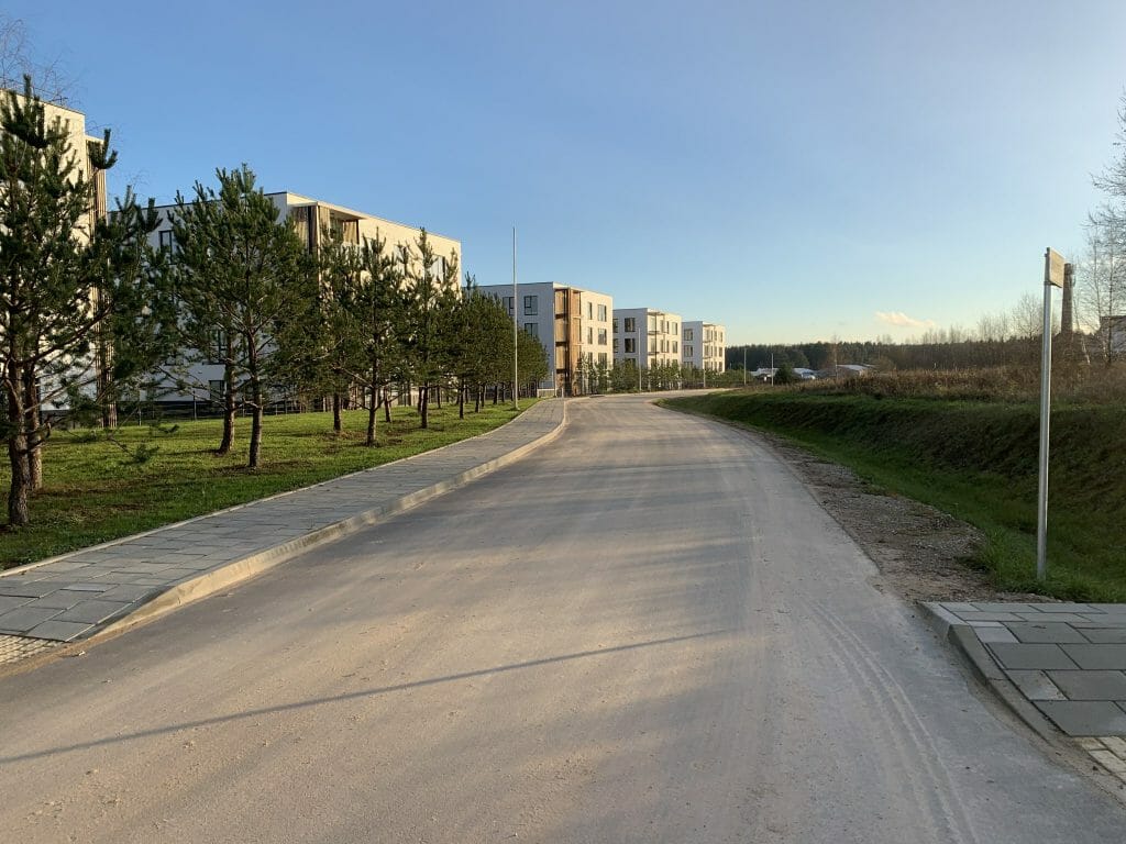 Dangeručio g. ir Daujoto g. (Dangeručio g.) - Street - construction photos