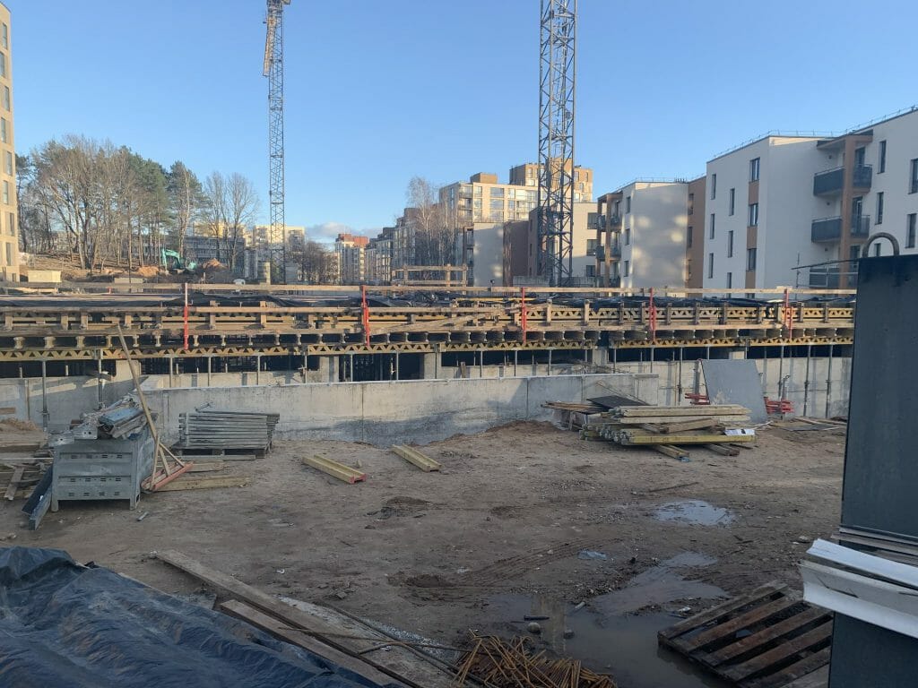 B Kvadratu (Bajorų kel. 29) (Bajorų kel. 29) - Multi apartment - construction photos