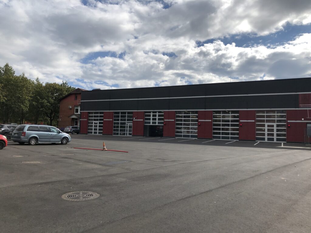 Priešgaisrinis depas (Rolando Jankausko g. 2) - Administrative - construction photos