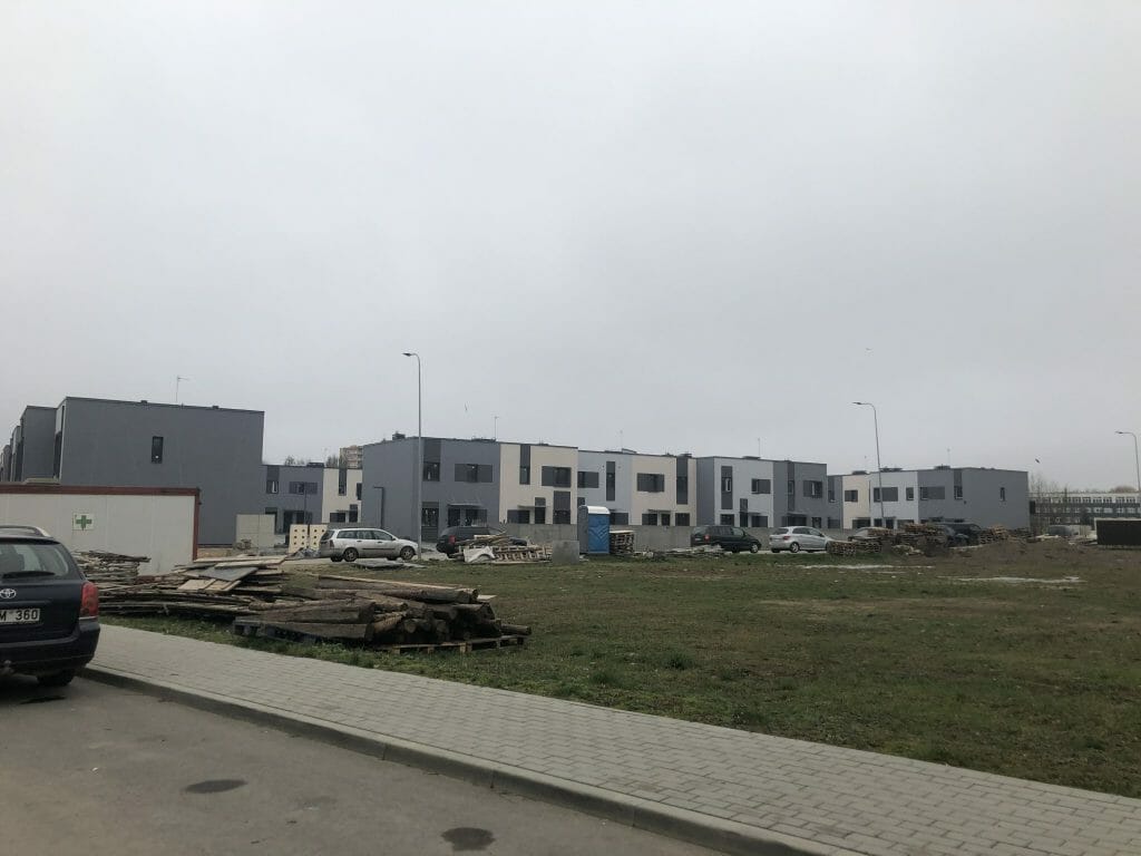 Šakenio alėja (K. Šakenio g. 24) - Rindu mājas - būvdarbu attēli