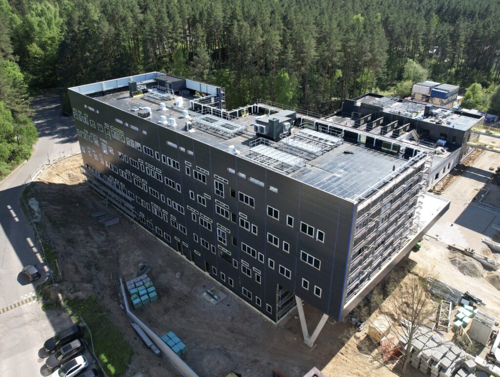 VGTU Elektronikos, Mechanikos ir Transporto inžinerijos fakultetų mokomasis korpusas (Plytinės g. 25-2) - Higher education - construction photos