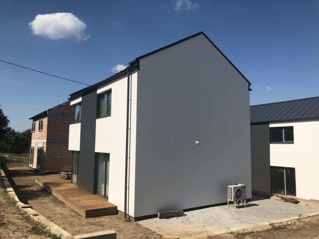 Naujosios Vilnios perlas (Sodžiaus g. 29B) - Row housing - construction photos