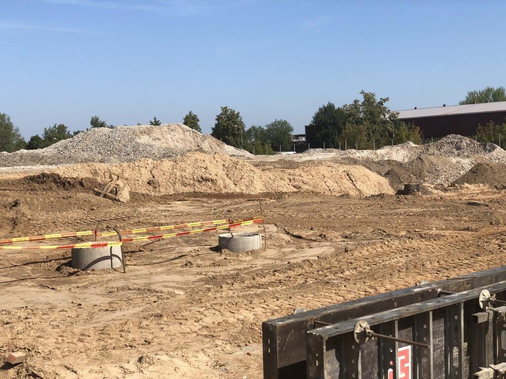 Lietuvos pašto logistikos centras (Metalo g. 5) - Warehouse / Distribution center - construction photos