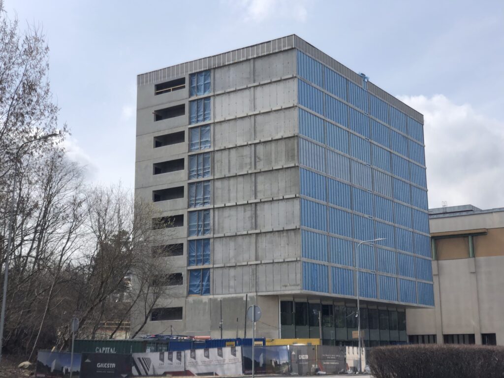 Centrinio archyvo priestatas (O. Milašiaus g. 23) - Administrative - construction photos