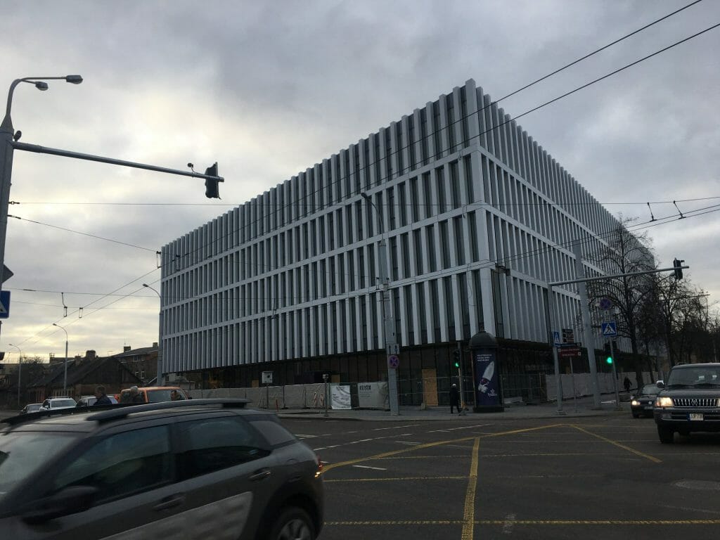 Uptown Park (Švitrigailos g. 13) - Office center - construction photos