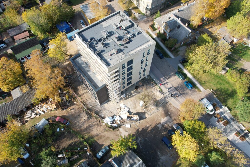 Fino namai (S. Fino g. 2B) - Multi apartment - construction photos