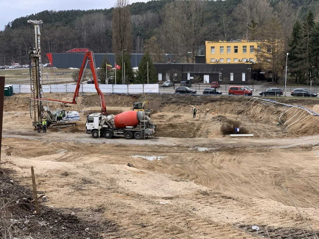 LINK TEN (Linkmenų g. 19) - Multi apartment - construction photos