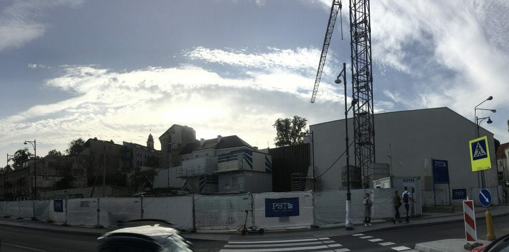 Bokšto skveras (Bokšto g. 6) - Food services, Resort - construction photos