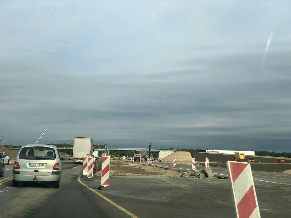 A1 Giraitės atkarpa (viadukas) 102 - 107 km. (A1) - Kelias - statybų nuotraukos