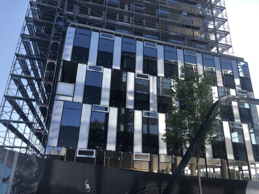 Business Stadium North (Rinktinės g. 3) - Verslo centras - statybų nuotraukos