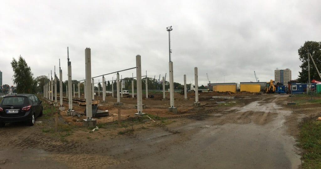 AINAVA plovykla (Minijos g. 96) - Car wash - construction photos