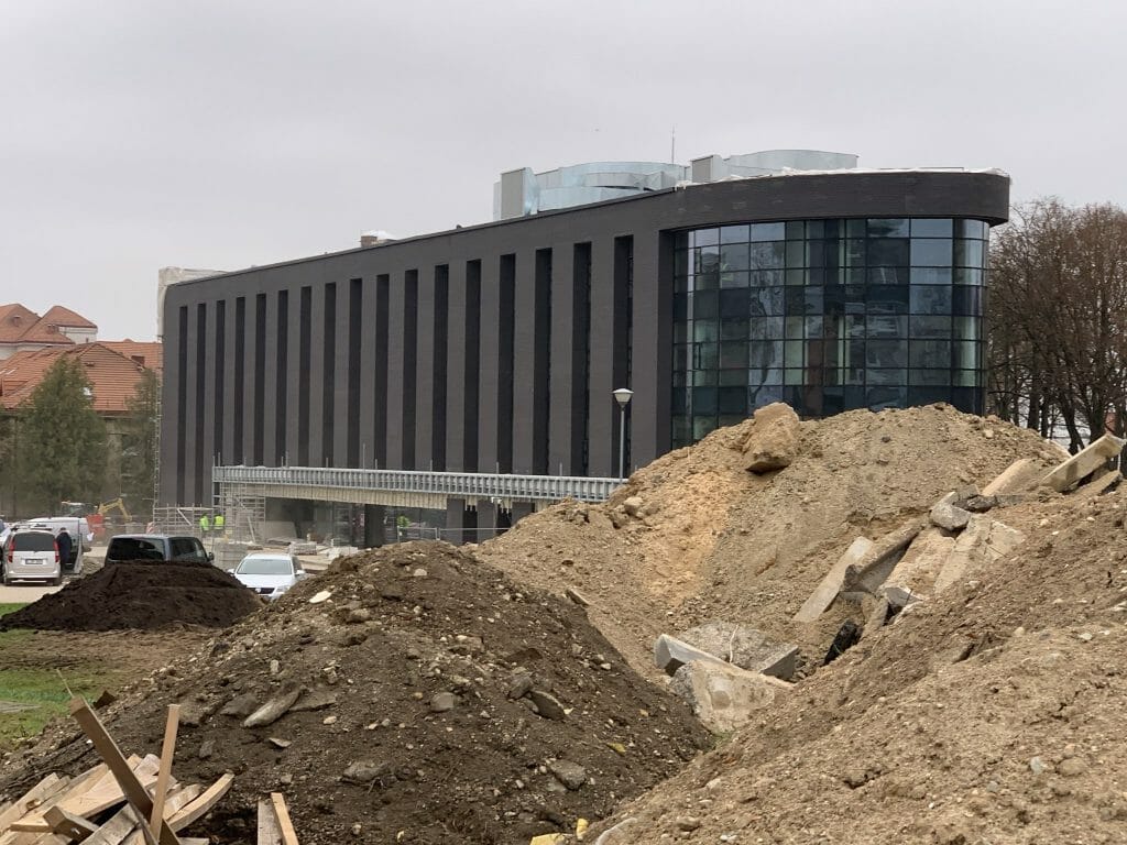 LSMU Slaugos fakultetas (Eivenių g. 2) - Higher education - construction photos