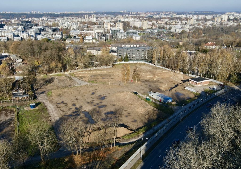 LMTA miestelis 1 etapas (Teatro ir kino fakultetas, Mažasis salių blokas) (Olandų g. 21A) - Higher education - construction photos