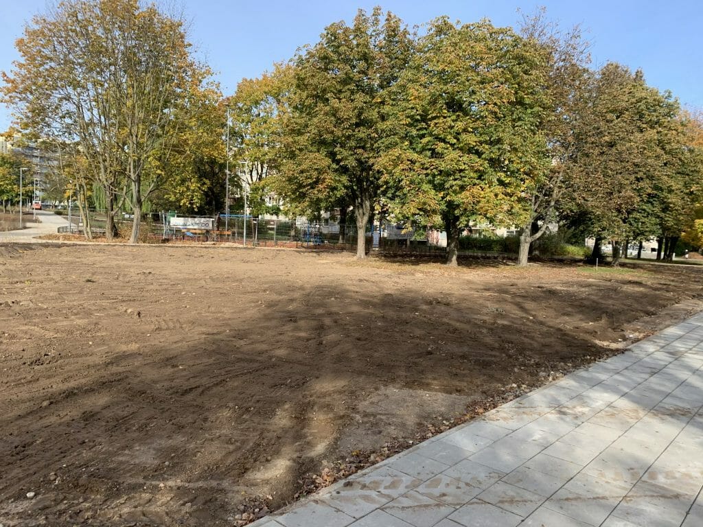 Žirmūnų trikampio modernizavimas (Tuskulėnų g.) - Bike path, Pedestrian path - construction photos