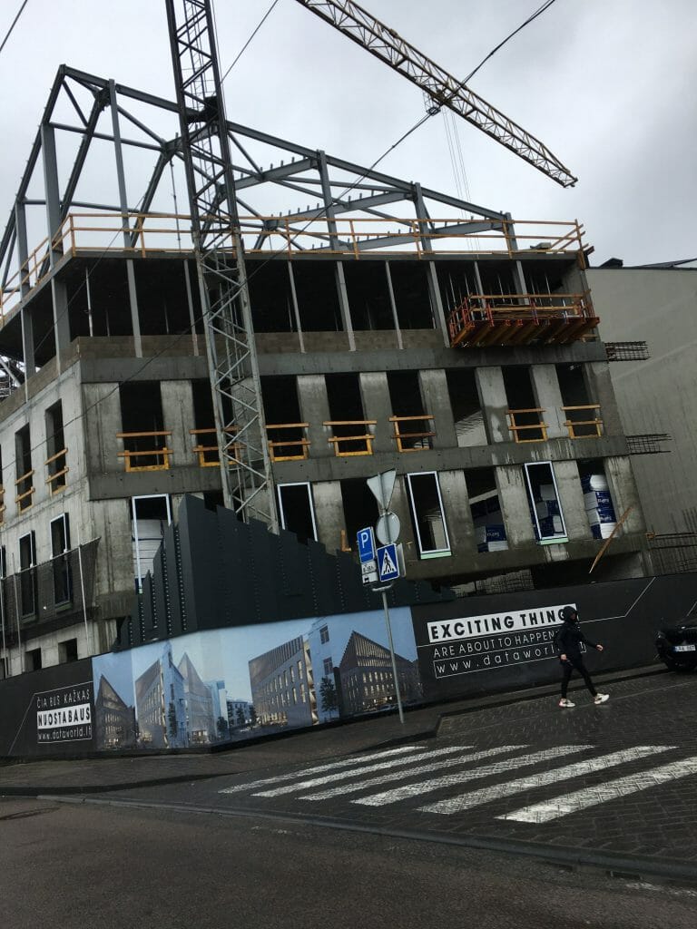 Office Boutique (Dainavos g. 7) - Office center - construction photos