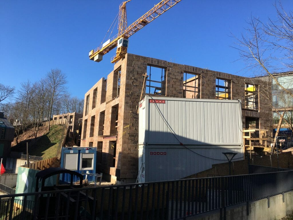 Andrum renesansas (Kreivasis skg. 4) - Multi apartment - construction photos