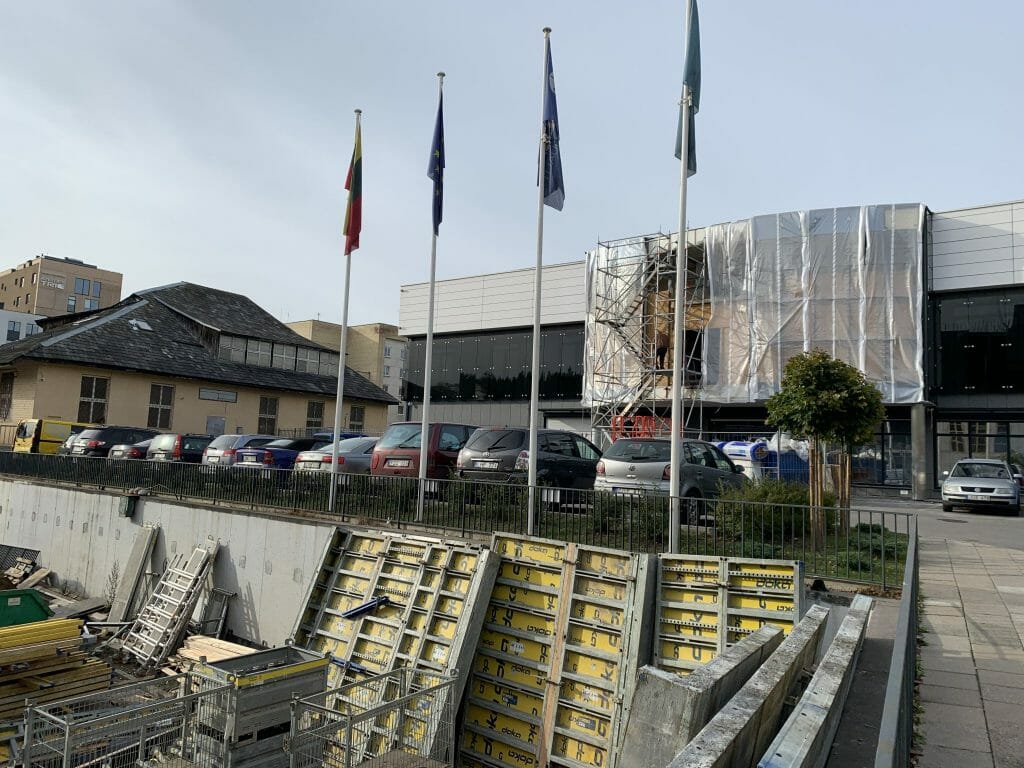 Ateities g. 21C (Ateities g. 21C) - Office center - construction photos