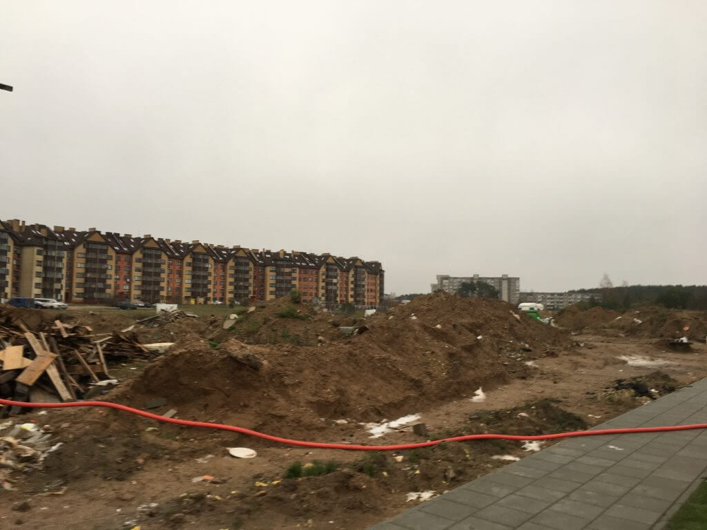 Bitėnų oazė 1-2 etapai (Bitėnų g. 3D, 1B) - Multi apartment - construction photos