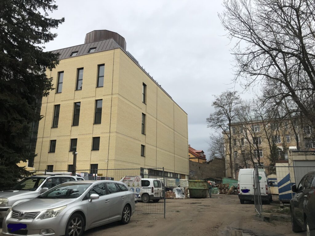 Vrublevskių bibliotekos rekonstrukcija (Žygimantų g. 1) - Library - construction photos