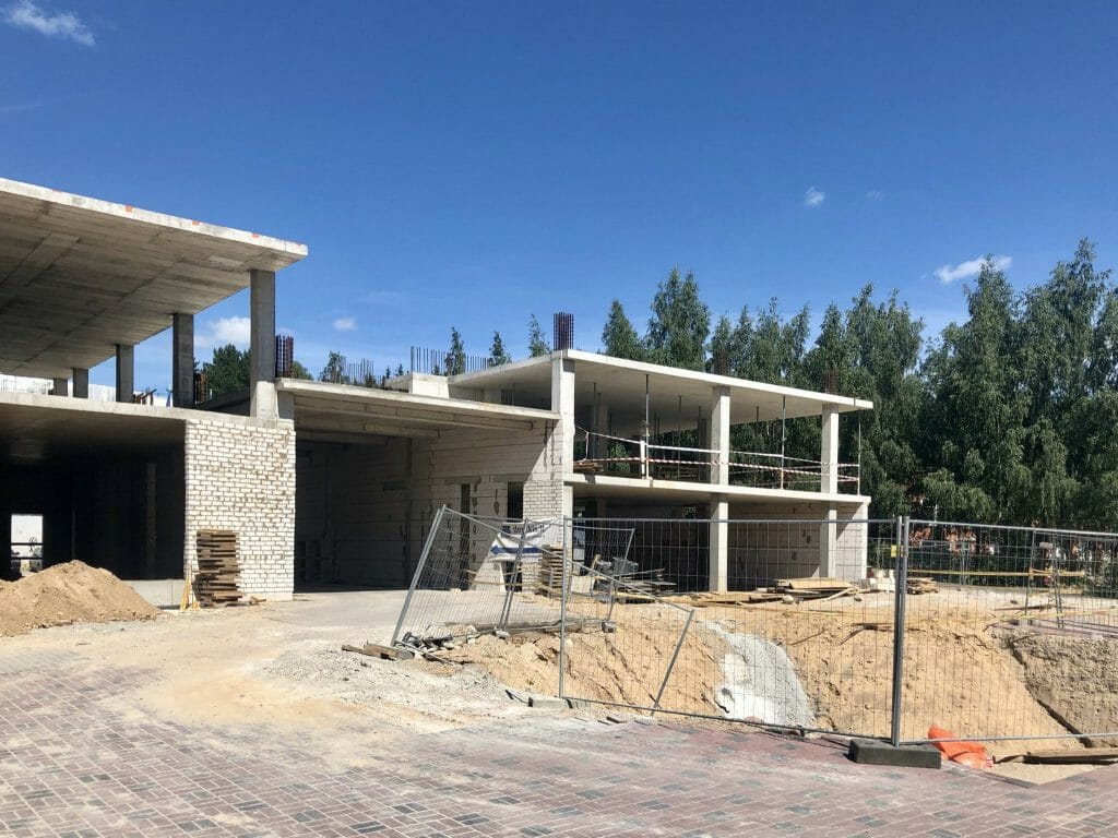 Ateities Trio verslo centras (Ateities g. 29) - Office center - construction photos