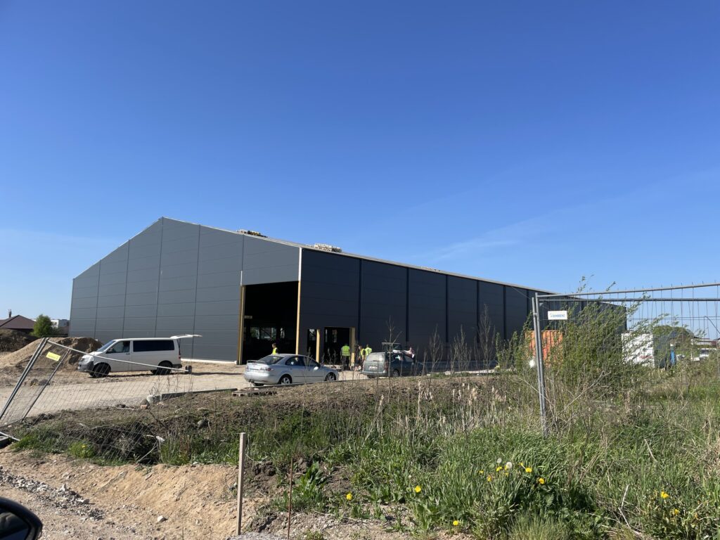 Balzekas Tennis Academy Klaipėda (Arimų g. 3, Gindulių k.) - Sports arena - construction photos