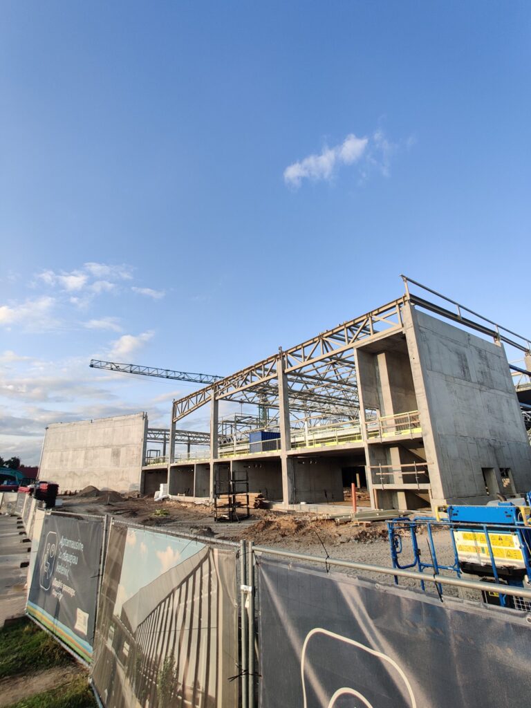 VNO išvykimo terminalas (Rodūnios kel. 2) - Lidosta - būvdarbu attēli