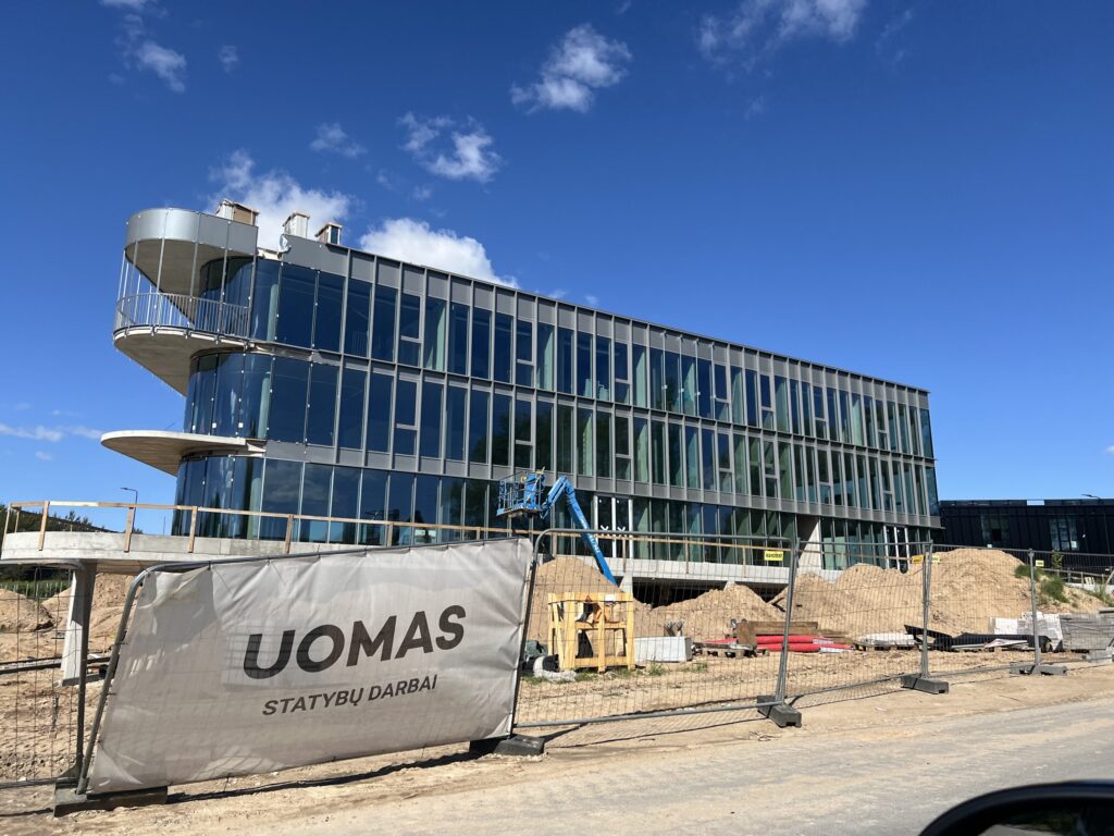 PB office (Senosios Pilaitės kel. 1) - Office center, Other commercial - construction photos