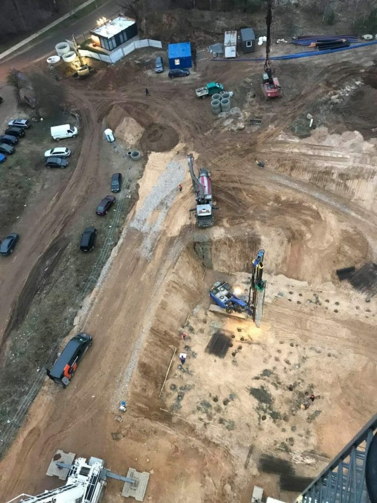 Bajorų lajos 1 etapas (Bajorų kel. 29) - Daugiabutis - statybų nuotraukos