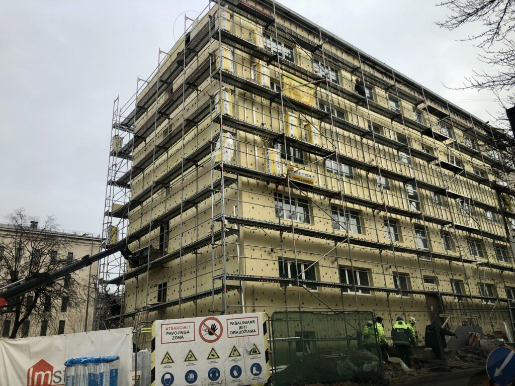 Respublikinio priklausomybės ligų centro rekonstrukcija (Gerosios Vilties g. 3) - Specialized care center - construction photos