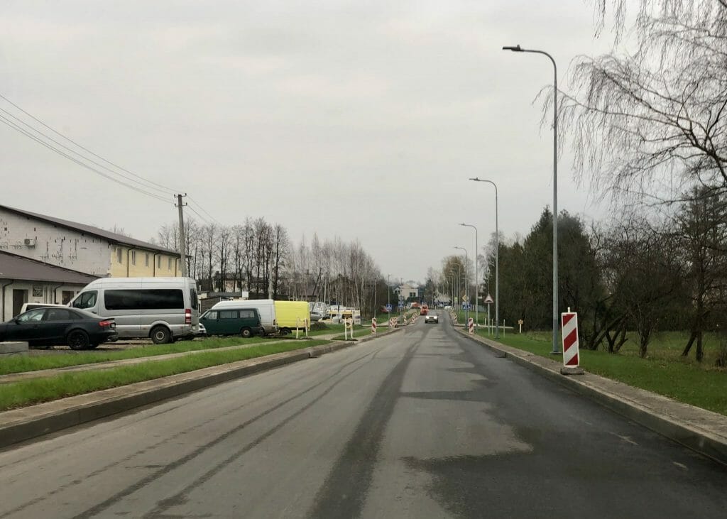 Varnės g. rekonstrukcija (Varnės g.) - Iela - būvdarbu attēli