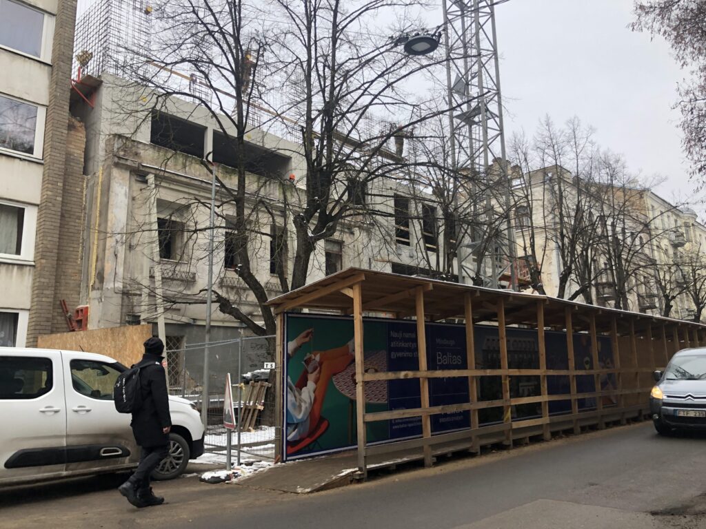 Baltas Lapas Mindaugo 4 etapas (Aguonų g. 17) - Multi apartment - construction photos