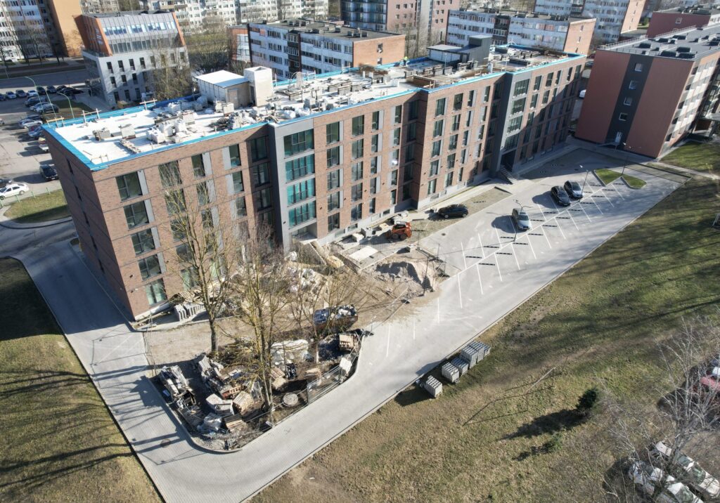 Taikos pr. 30 (Taikos pr. 30) - Daugiabutis - statybų nuotraukos