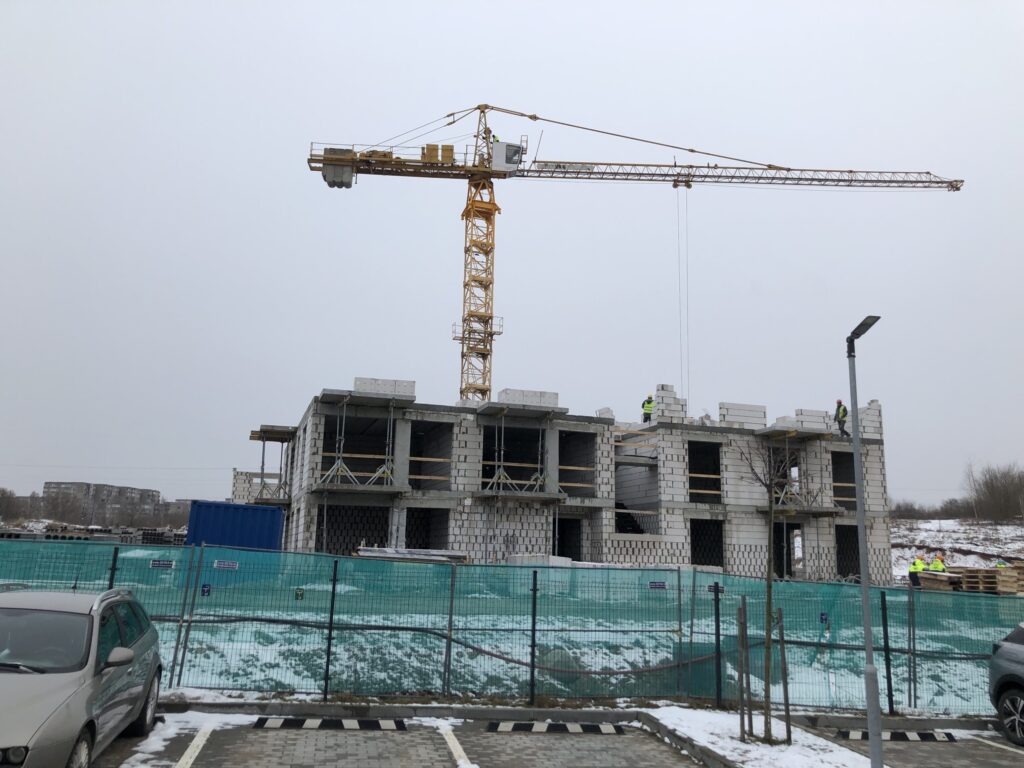 PaJustis 2 etapas (daugiabučiai) (Mozūriškių g. 190) - Multi apartment - construction photos